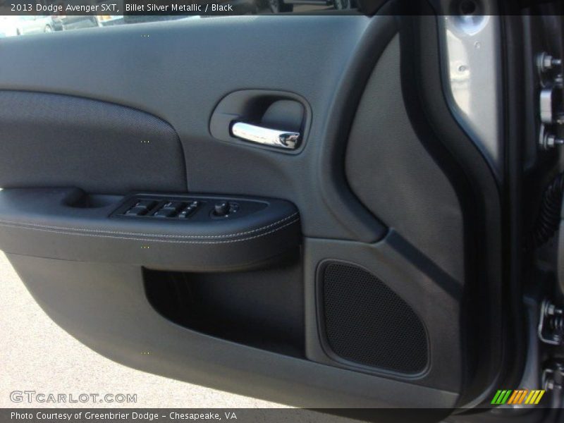Billet Silver Metallic / Black 2013 Dodge Avenger SXT