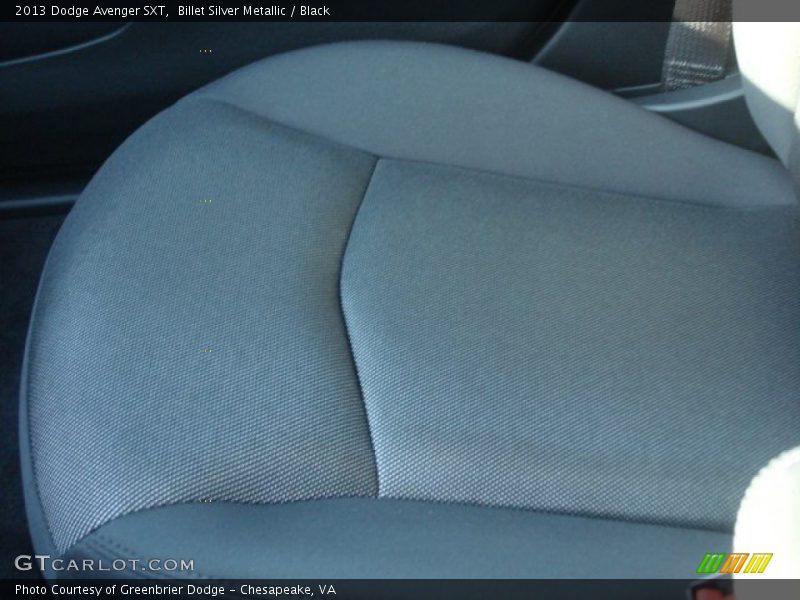 Billet Silver Metallic / Black 2013 Dodge Avenger SXT