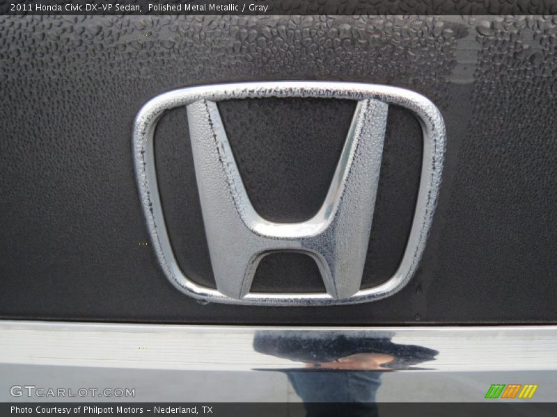 Polished Metal Metallic / Gray 2011 Honda Civic DX-VP Sedan