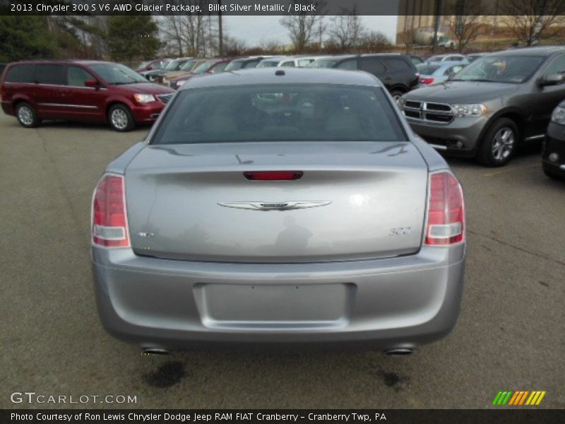 Billet Silver Metallic / Black 2013 Chrysler 300 S V6 AWD Glacier Package