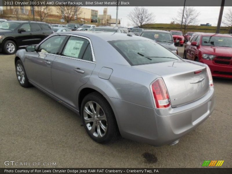 Billet Silver Metallic / Black 2013 Chrysler 300 S V6 AWD Glacier Package