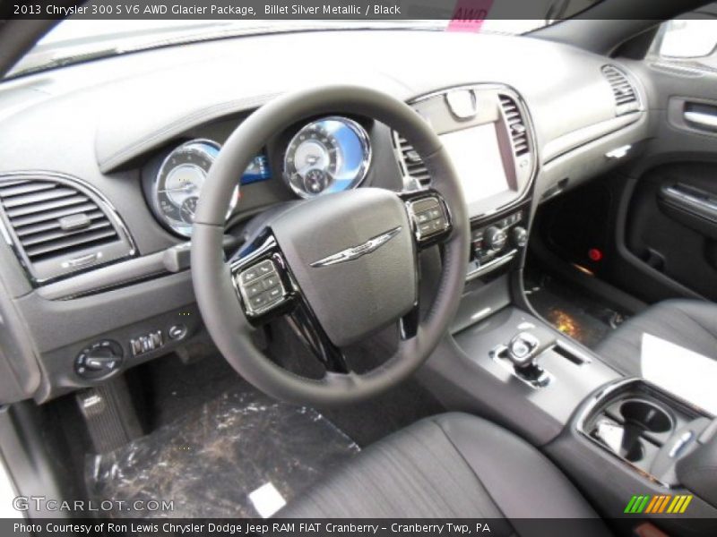  2013 300 S V6 AWD Glacier Package Black Interior
