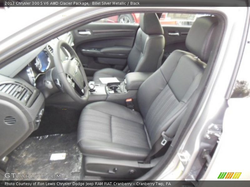 Front Seat of 2013 300 S V6 AWD Glacier Package