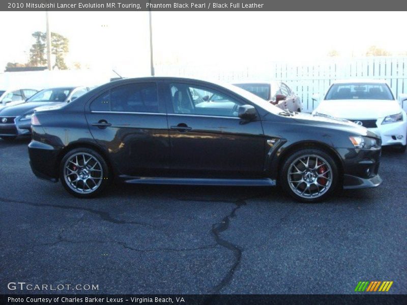  2010 Lancer Evolution MR Touring Phantom Black Pearl