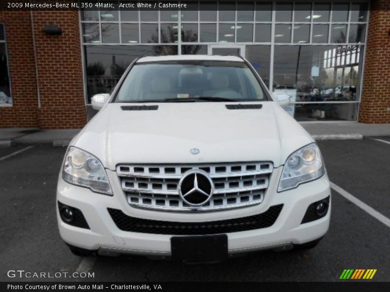 Arctic White / Cashmere 2009 Mercedes-Benz ML 350 4Matic