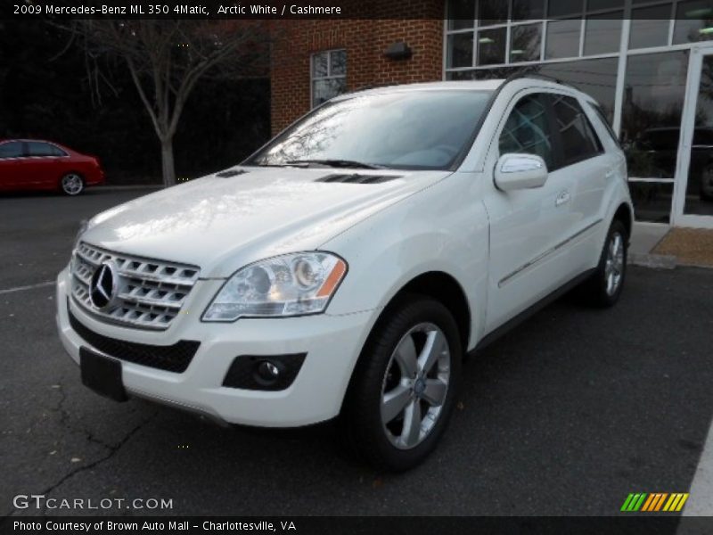 Arctic White / Cashmere 2009 Mercedes-Benz ML 350 4Matic