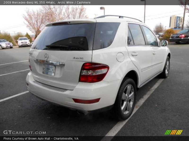 Arctic White / Cashmere 2009 Mercedes-Benz ML 350 4Matic