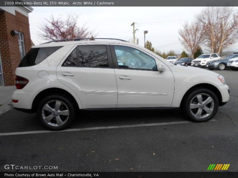 Arctic White / Cashmere 2009 Mercedes-Benz ML 350 4Matic