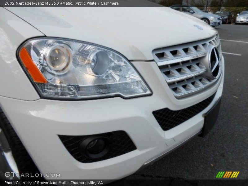 Arctic White / Cashmere 2009 Mercedes-Benz ML 350 4Matic