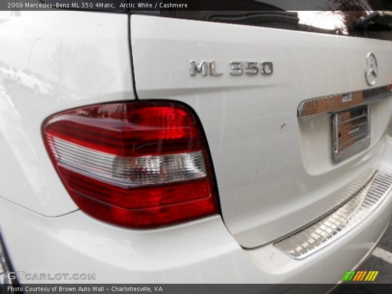 Arctic White / Cashmere 2009 Mercedes-Benz ML 350 4Matic
