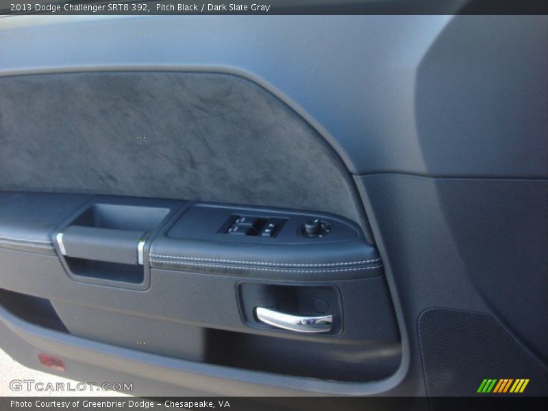 Pitch Black / Dark Slate Gray 2013 Dodge Challenger SRT8 392