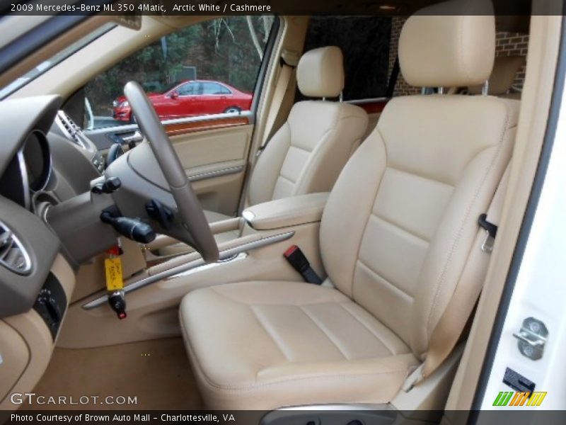 Arctic White / Cashmere 2009 Mercedes-Benz ML 350 4Matic