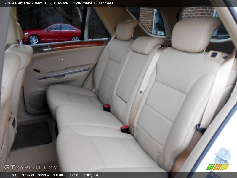 Arctic White / Cashmere 2009 Mercedes-Benz ML 350 4Matic