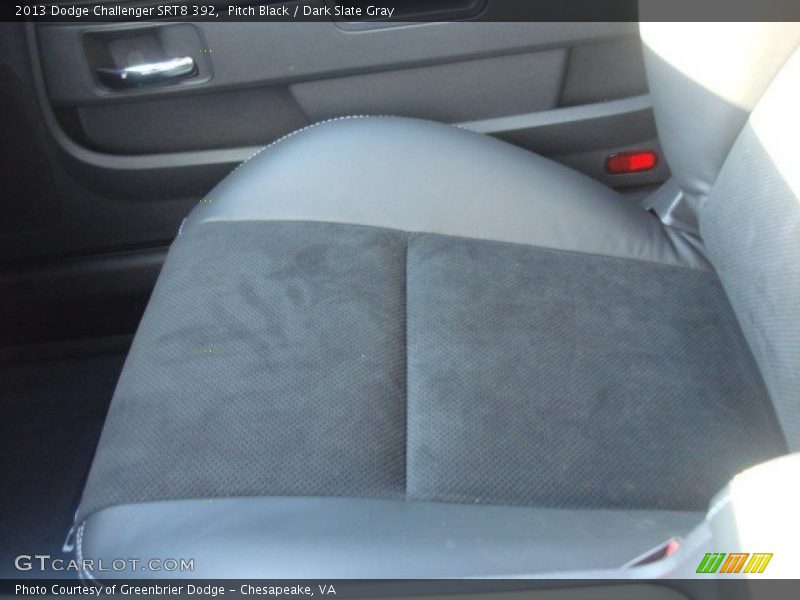 Pitch Black / Dark Slate Gray 2013 Dodge Challenger SRT8 392