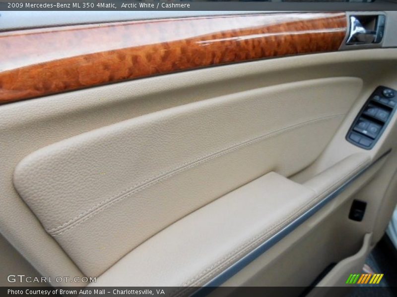 Arctic White / Cashmere 2009 Mercedes-Benz ML 350 4Matic