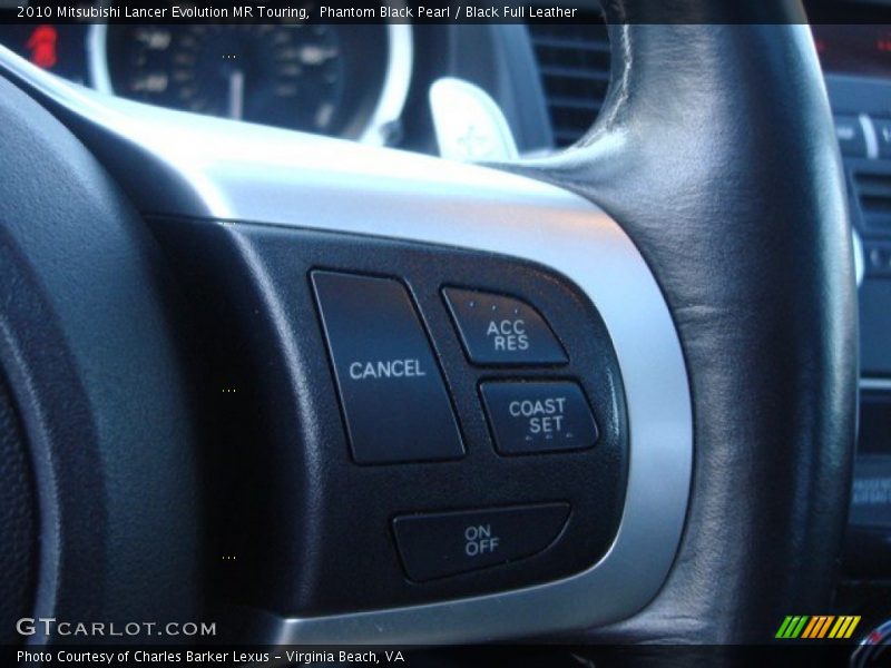Controls of 2010 Lancer Evolution MR Touring