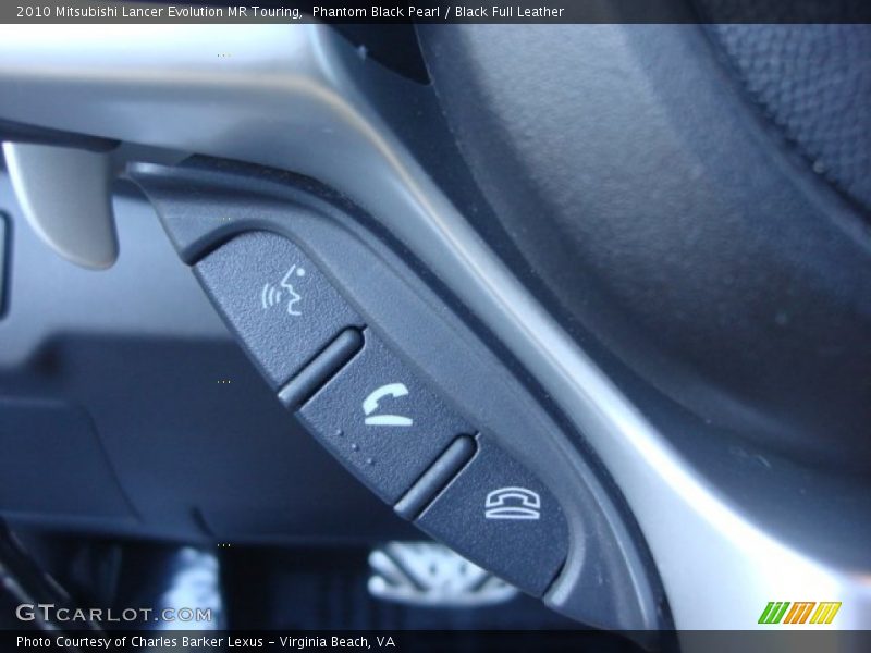 Controls of 2010 Lancer Evolution MR Touring