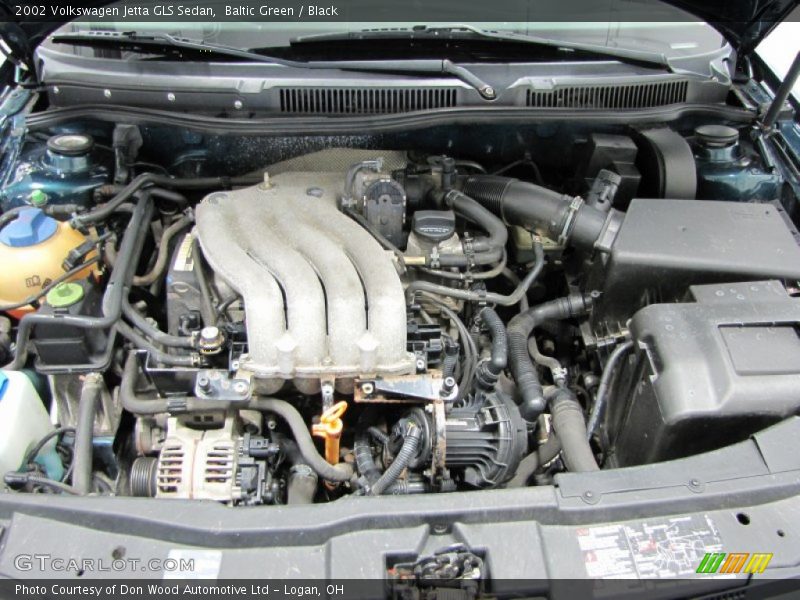 Baltic Green / Black 2002 Volkswagen Jetta GLS Sedan