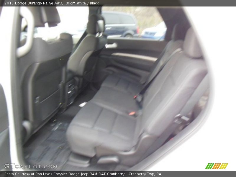 Bright White / Black 2013 Dodge Durango Rallye AWD