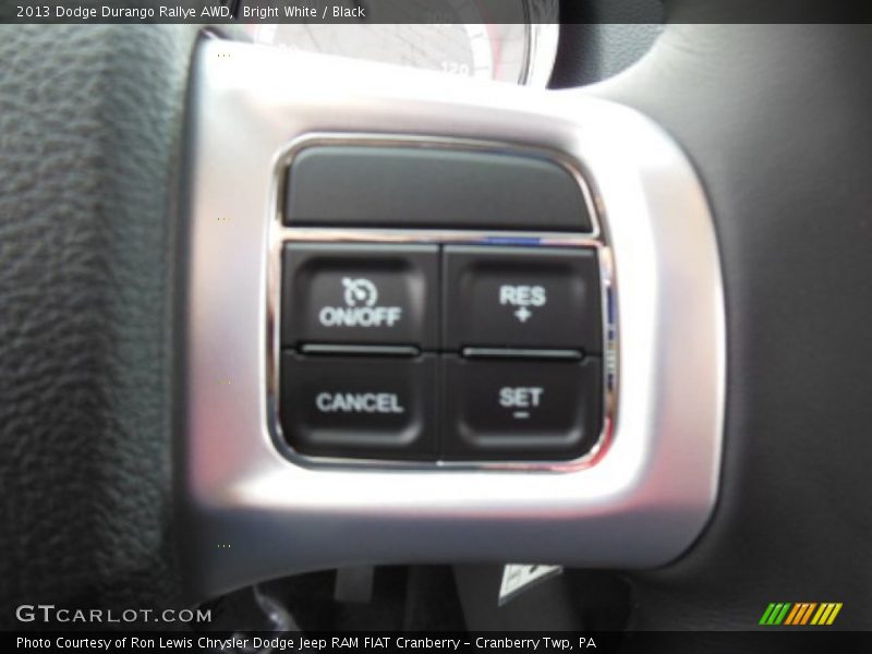 Controls of 2013 Durango Rallye AWD