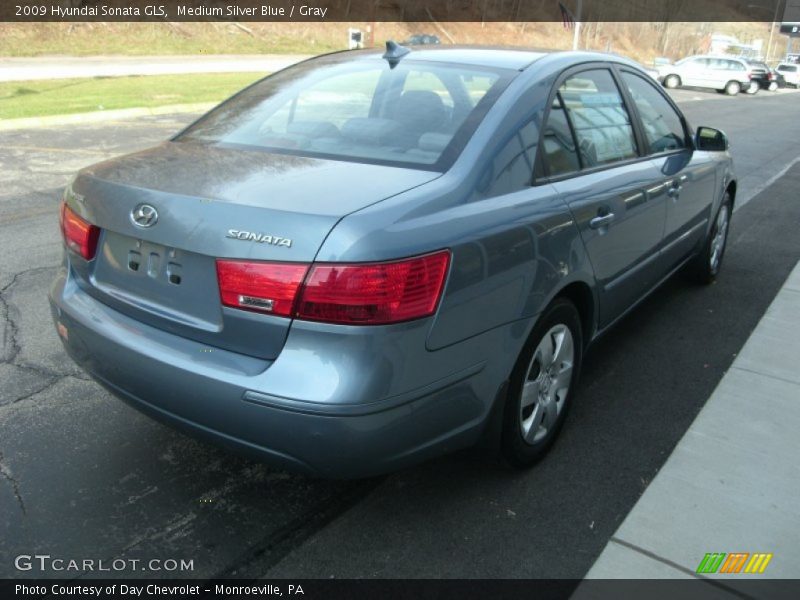 Medium Silver Blue / Gray 2009 Hyundai Sonata GLS