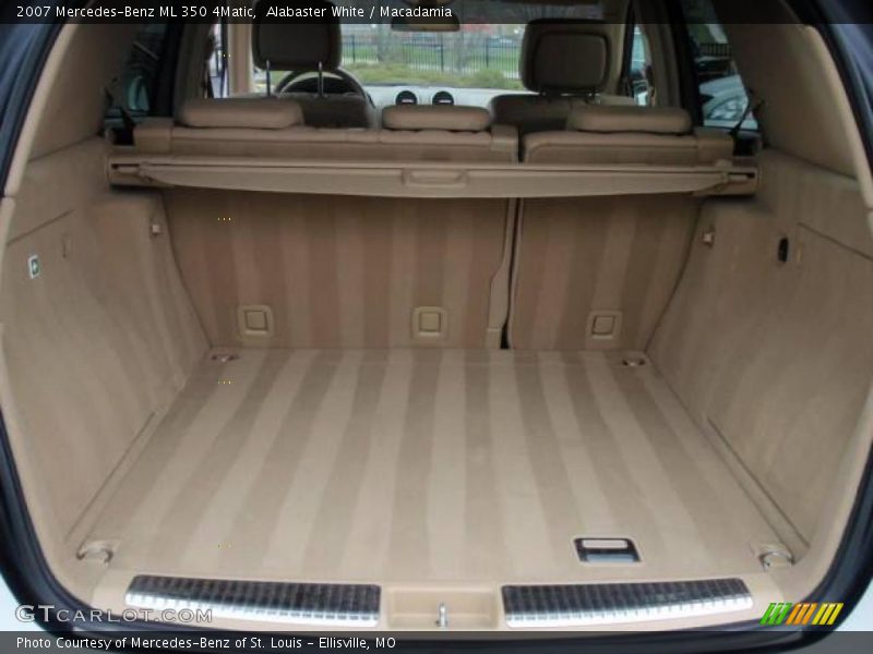 Alabaster White / Macadamia 2007 Mercedes-Benz ML 350 4Matic