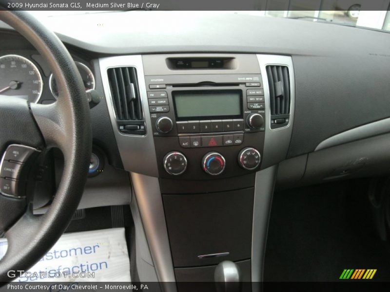 Medium Silver Blue / Gray 2009 Hyundai Sonata GLS