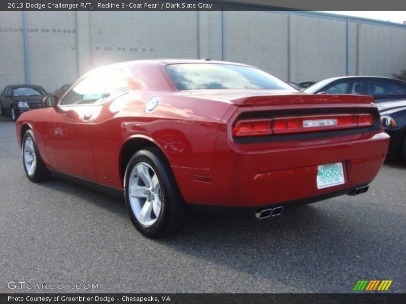 Redline 3-Coat Pearl / Dark Slate Gray 2013 Dodge Challenger R/T