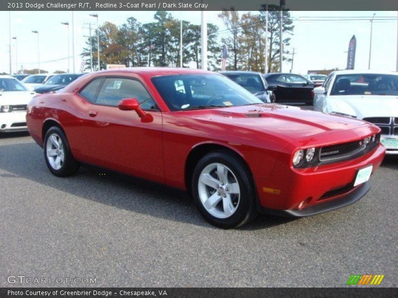 Redline 3-Coat Pearl / Dark Slate Gray 2013 Dodge Challenger R/T