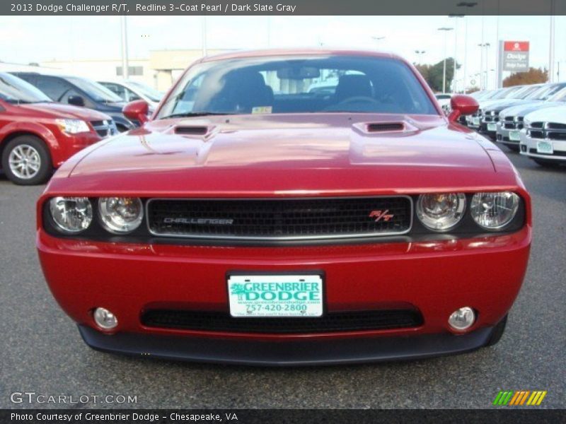 Redline 3-Coat Pearl / Dark Slate Gray 2013 Dodge Challenger R/T
