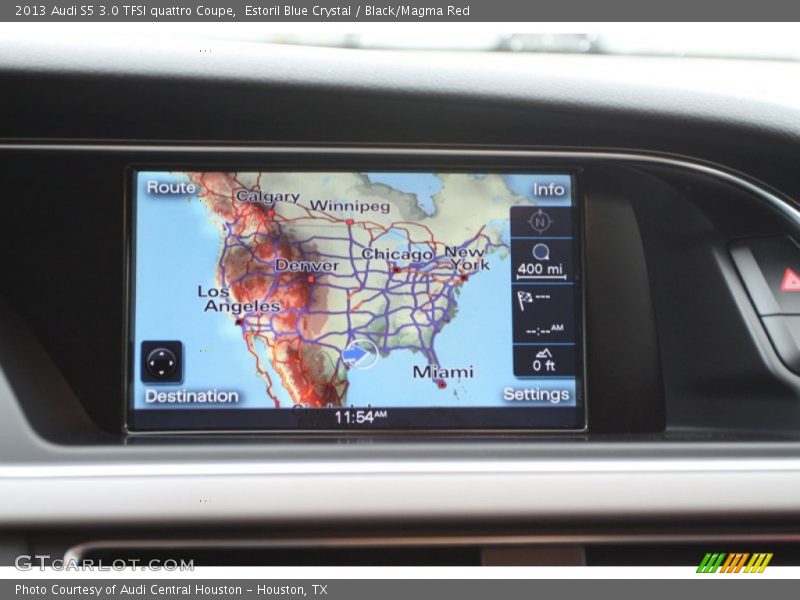 Navigation of 2013 S5 3.0 TFSI quattro Coupe