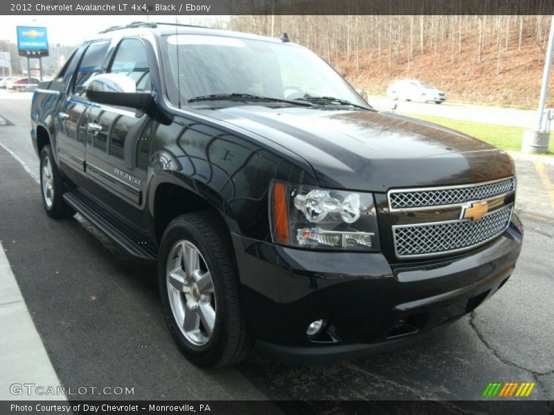 Black / Ebony 2012 Chevrolet Avalanche LT 4x4