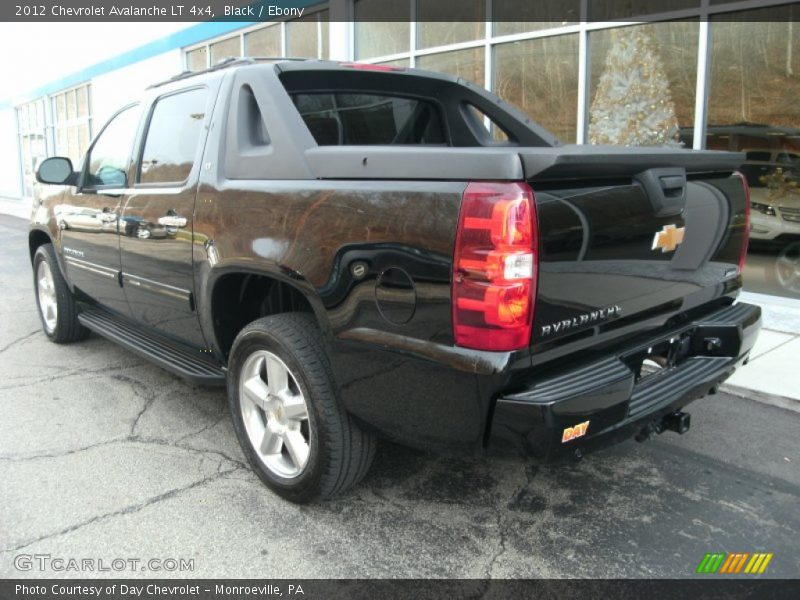 Black / Ebony 2012 Chevrolet Avalanche LT 4x4
