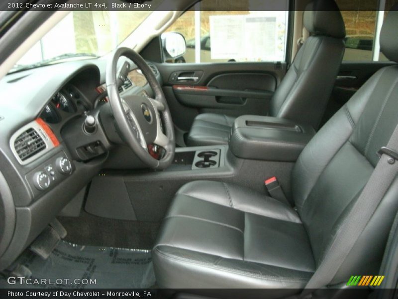 Black / Ebony 2012 Chevrolet Avalanche LT 4x4