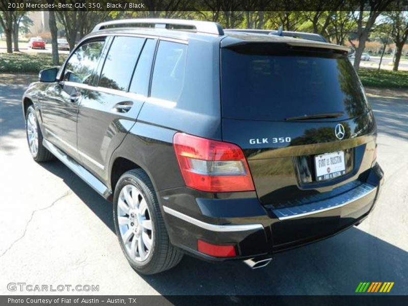 Black / Black 2010 Mercedes-Benz GLK 350