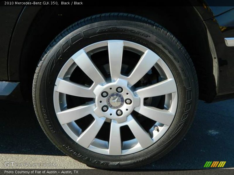 Black / Black 2010 Mercedes-Benz GLK 350