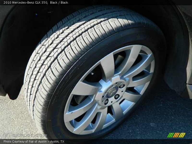 Black / Black 2010 Mercedes-Benz GLK 350