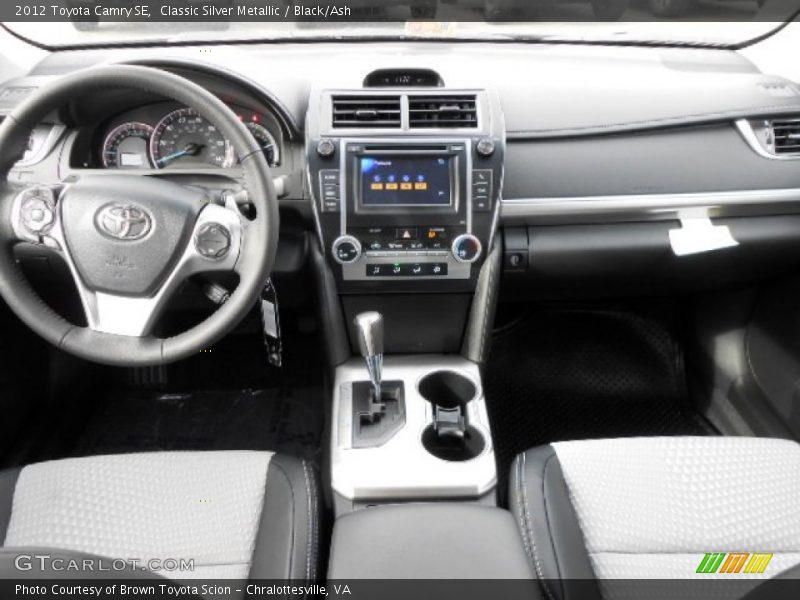 Classic Silver Metallic / Black/Ash 2012 Toyota Camry SE
