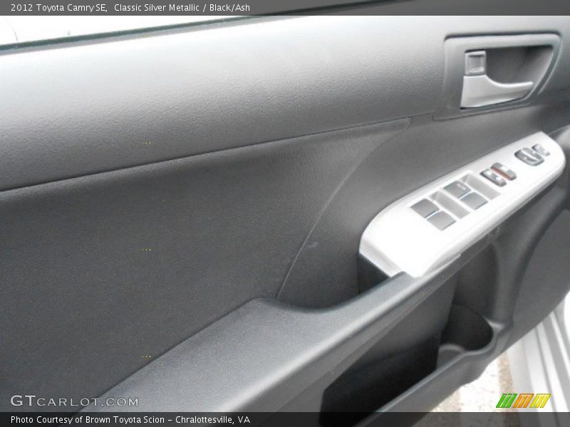 Classic Silver Metallic / Black/Ash 2012 Toyota Camry SE