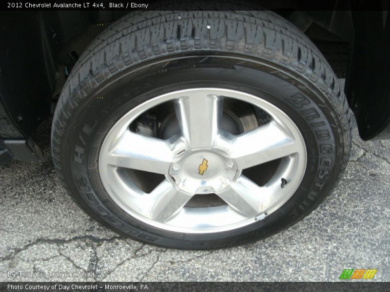 Black / Ebony 2012 Chevrolet Avalanche LT 4x4