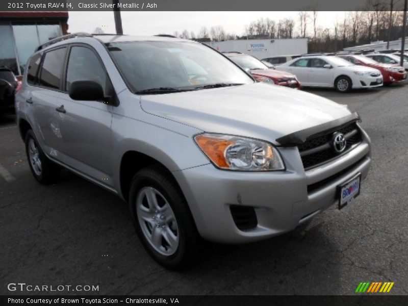 Classic Silver Metallic / Ash 2012 Toyota RAV4 I4
