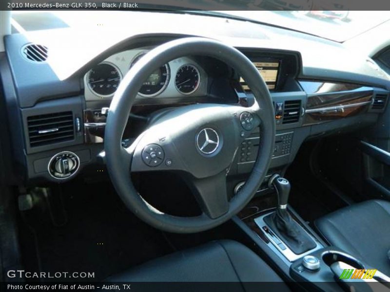 Black / Black 2010 Mercedes-Benz GLK 350