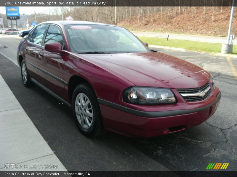 Sport Red Metallic / Medium Gray 2005 Chevrolet Impala
