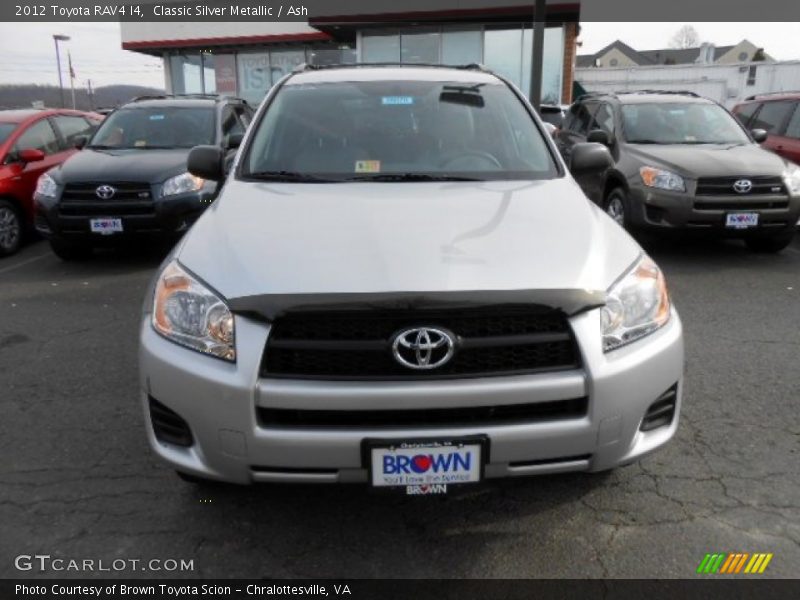 Classic Silver Metallic / Ash 2012 Toyota RAV4 I4