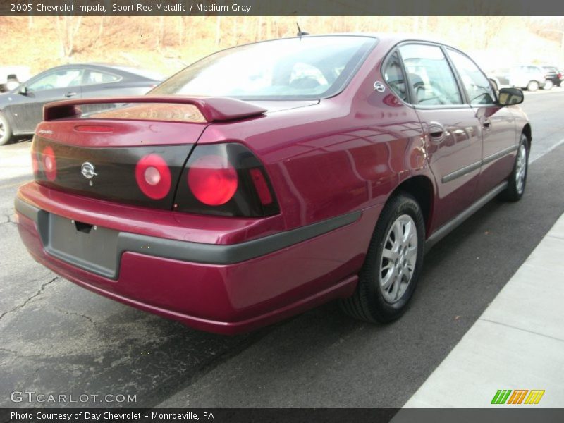 Sport Red Metallic / Medium Gray 2005 Chevrolet Impala