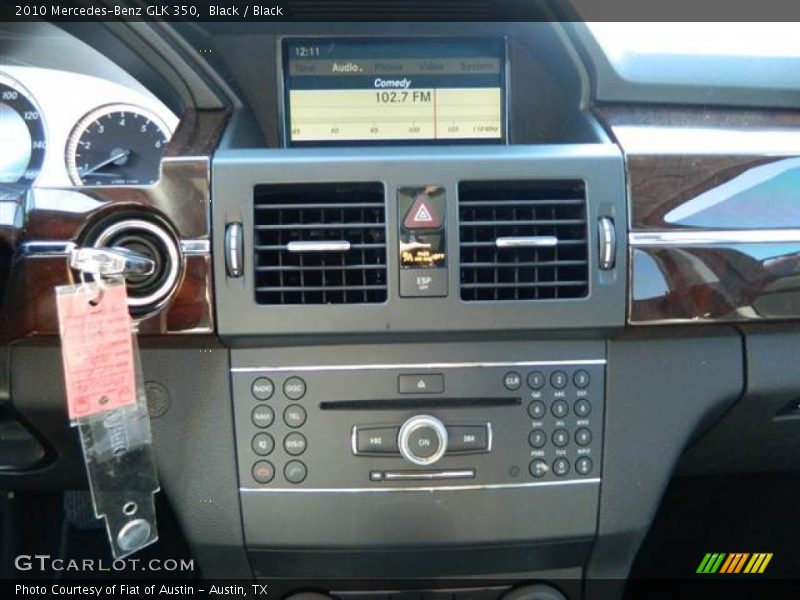 Black / Black 2010 Mercedes-Benz GLK 350