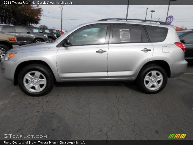 Classic Silver Metallic / Ash 2012 Toyota RAV4 I4