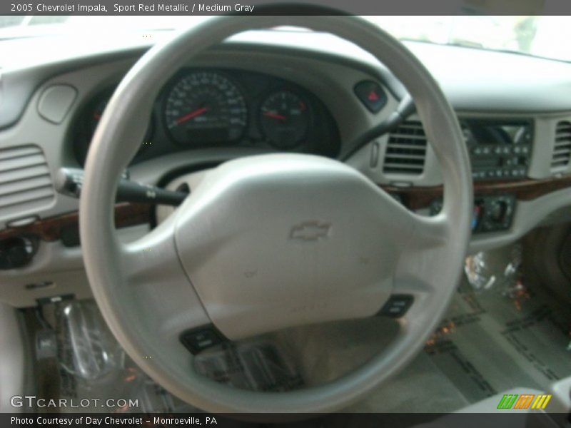 Sport Red Metallic / Medium Gray 2005 Chevrolet Impala