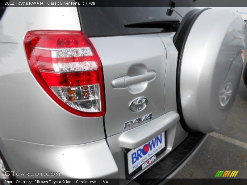 Classic Silver Metallic / Ash 2012 Toyota RAV4 I4