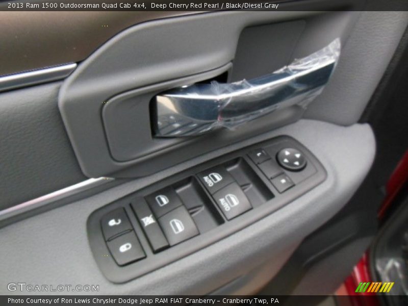Controls of 2013 1500 Outdoorsman Quad Cab 4x4